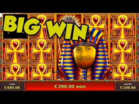 Online Slot – Pharaos Tomb Big Win and bonus round (Casino Slots) Huge win