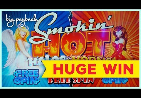 HUGE WIN! Smokin’ Hot Halos & Horns Slot – I COULDN’T BELIEVE IT!