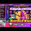 Bonus!! Super Big Win From Buffalo King!!