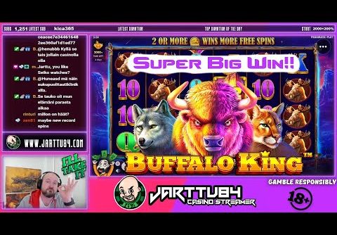 Bonus!! Super Big Win From Buffalo King!!