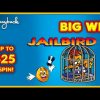 UP TO $25/SPIN! Mr. Cashman Jailbird Slot – BIG WIN SESSION!