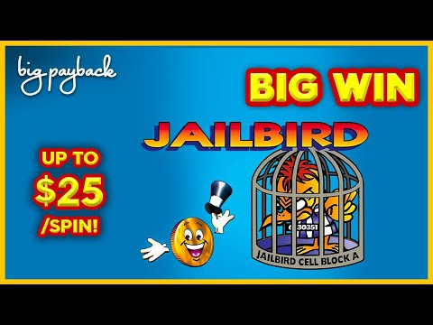 UP TO $25/SPIN! Mr. Cashman Jailbird Slot – BIG WIN SESSION!