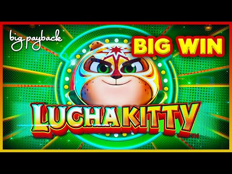 UNEXPECTED GLORY! Lucha Kitty Slot – HUGE WIN!