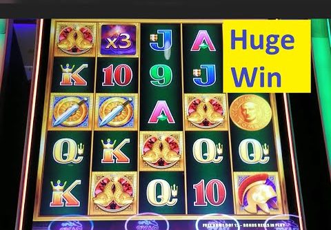 Huge Win $$$ Pompeii Rising Jackpots Slot $$$