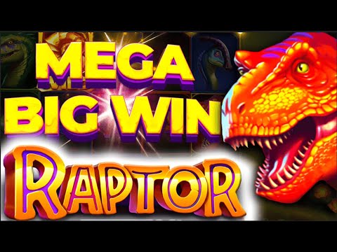 RAPTOR DOUBLE MAX 🦖 SLOT MAX SPINS 🔥 MEGA BIG WINS AND HUGE MULTIPLIERS OMG‼️