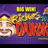 BIG WIN! – RICHES WITH DAIKOKU SLOT – MAX BET! – Slot Machine Bonus