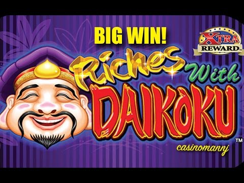 BIG WIN! – RICHES WITH DAIKOKU SLOT – MAX BET! – Slot Machine Bonus