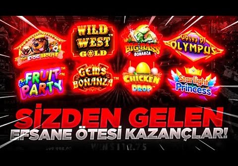 SLOT OYUNLARI | SİZDEN GELEN TARİHİ VURGUNLAR | BİG WİN  #Slot #Slotoyunları #Casino #Sizdengelenler