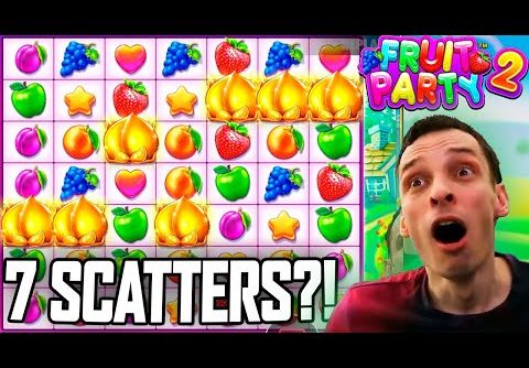 7 SCATTERS 🔥 FRUIT PARTY 2?! – Community Biggest Wins #23