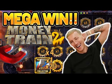 MEGA WIN! MONEY TRAIN 2 BIG WIN – €2,5 bet bonus buy on Casino Slot from CASINODADDY