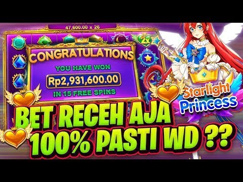 POLA GACOR HARI INI || POLA GACOR STARLIGHT PRINCESS #WD138 #JACKPOT #BIGWIN #MEGAWIN