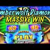 MASSIVE WIN on Timberwolf Diamond + Big Wins on Madonna Express Yourself Slot max bet