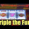 Triple GOLDEN Cherries! 🍒 FIRST Spin BIG Win!  Double Dollars & More!