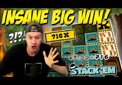 BIGGEST MULTIPLIER EVER? 😲 Huge Win on Stack ‘Em Slot!