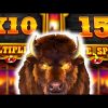 BUFFALO RISING MEGAWAYS 🔥 SLOT BIG WIN BONUS BUYS 😱 MAX SPINS MAX MULTIPLIER‼️