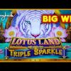 Lotus Land Triple Sparkle Slot – BIG WIN SESSION!