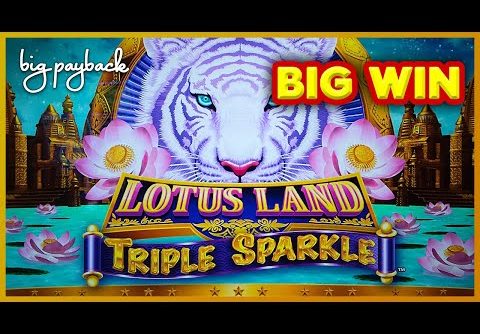 Lotus Land Triple Sparkle Slot – BIG WIN SESSION!