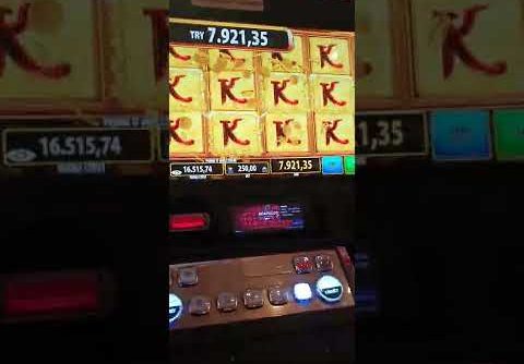 Clover Link Huge mega win Cyprus Casino Kibrista muhteşem kazanç 190bin TL slot oyunları
