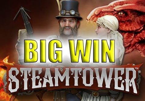 Online slots HUGE WIN 1.80 euro bet – Steamtower BIG WIN