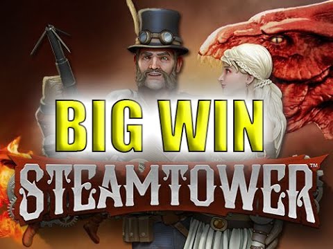 Online slots HUGE WIN 1.80 euro bet – Steamtower BIG WIN