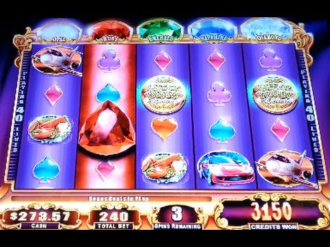 MAX BET! Life of Luxury Big Win Bonus Free Spins WMS Slot Machine