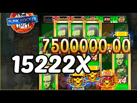 🔥 15222X Big Win Today 🔥 New Slot Max Win 🔥 Punk Rocker 🤑 Nolimit City