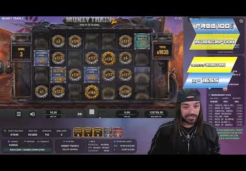 Record Win x18000 on Money Train 2 – Crazy Online Gambling Slot Huge Win