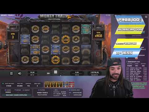 Record Win x18000 on Money Train 2 – Crazy Online Gambling Slot Huge Win