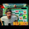 MAX MULTIPLIER MEGA WIN ON BEAST MODE SLOT! 🚀 #shorts