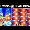 UNEXPECTED SUPER BIG WIN! BEAU RIVAGE CASINO TRIP DAY 1! QUICK SHOTS GALORE! QUICK HITS WINNING!