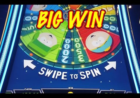 Big Win on South Park + Handpay on Super Reel Em In Slot