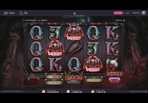 BOUCHÁM BEDNY #43 | APOLLO | BLOOD REVIVAL FREE SPINS BIG WIN | LIVE WINNING SLOTS