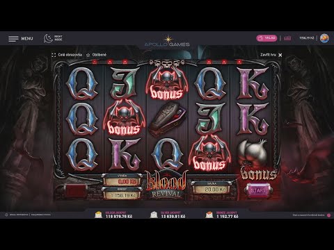 BOUCHÁM BEDNY #43 | APOLLO | BLOOD REVIVAL FREE SPINS BIG WIN | LIVE WINNING SLOTS