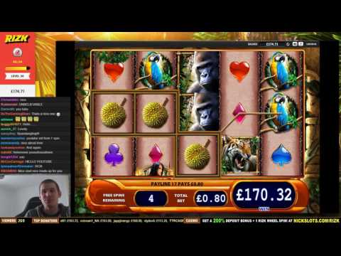 HUGE WIN on Amazon Queen Slot – £0.80 Bet