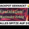 Alles Spitze JACKPOT GEKNACKT 🔥 MEGA WIN Merkur Magie Casino Spielhalle Novoline Slots Bally Wulff