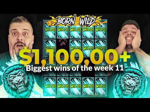 BIGGEST WINS OF THE WEEK 11 | EPIC SLOTS WINS