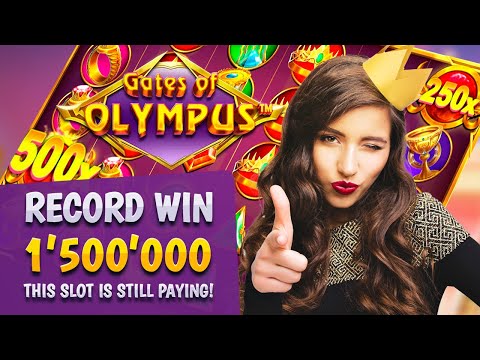GATES OF OLYMPUS RECORD WIN 1’500’000 ₺ – THIS SLOT IS STILL PAYING!