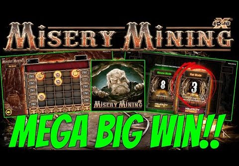 MEGA WIN!! On New NoLimit City Slot Misery Mining