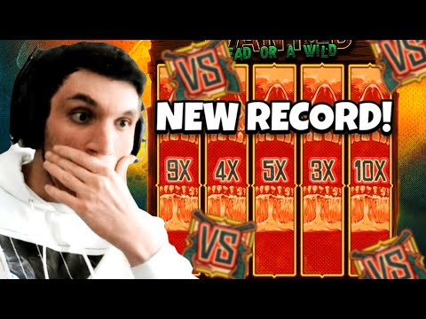 Trainwreckstv $14 MILLION RECORD WIN on WANTED DEAD OR A WILD BONUS! (Biggest Ever!)