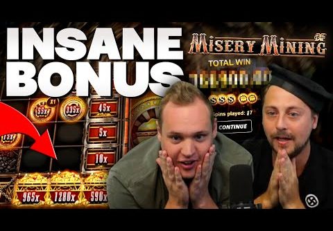 Our BIGGEST WIN on Misery Mining! 😱 (INSANE Super Bonus)