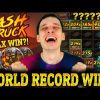 WORLD RECORD WIN 🔥 CASH TRUCK SLOT BONUS BUY!