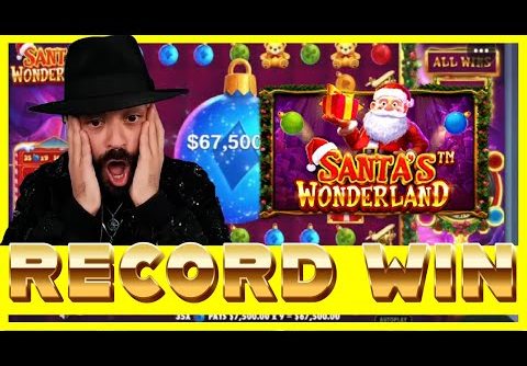ROSHTEIN MEGA RECORD WIN ON SANTA´S WONDERLAND!!