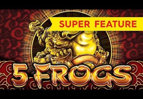 5 Frogs Slot – NICE WIN – SUPER FEATURE BONUS!