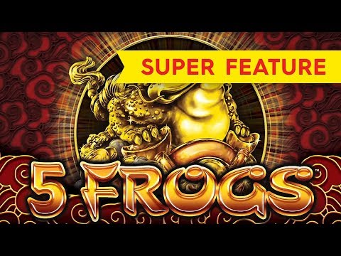5 Frogs Slot – NICE WIN – SUPER FEATURE BONUS!