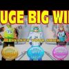 Snow Stars ** HUGE BIG WIN JACKPOT ** New White Winter Slot Machine Winner