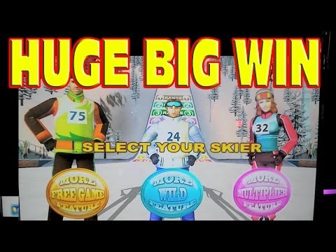 Snow Stars ** HUGE BIG WIN JACKPOT ** New White Winter Slot Machine Winner