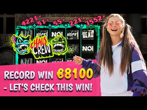 CHAOS CREW RECORD WIN €8100 – LET’S CHECK THIS WIN!