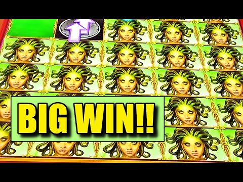 BIG WIN!!! MEDUSA UNLEASHED SLOT