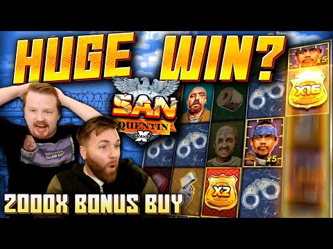 SUPER BIG WIN on San Quentin xWays! (2000x Bonus Buy)