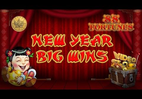 $$ Huge Win $$ JACKPOT $$ – 88 fortunes – Slot Machine Bonus